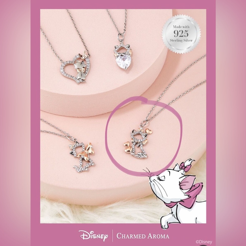 *Necklace Only* Aristocats Charmed Aroma Necklace